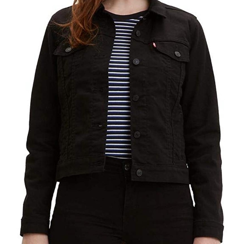 NEW Levi’s Women’s Black Jean Jacket